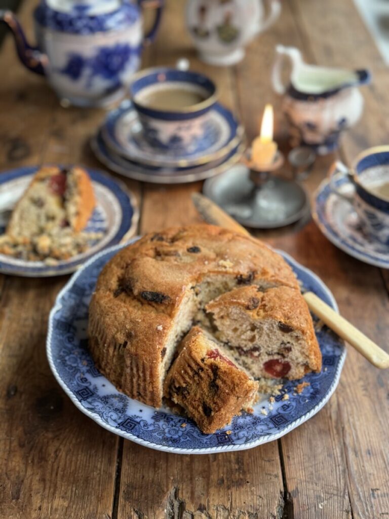 Farmhouse Sultana & Cherry Cake